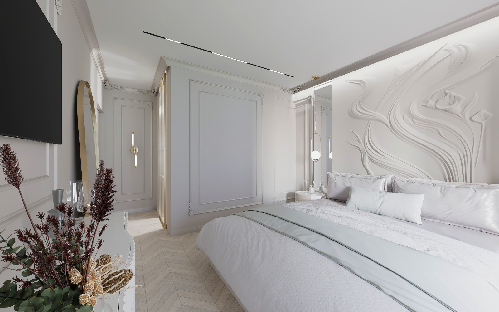 Трехкомнатная квартира в ЖК "Грильяж"