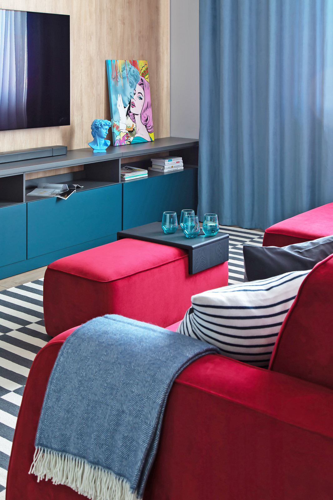 Гостиная-кухня