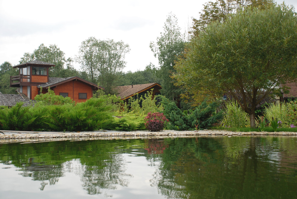 Сад на сложном рельефе