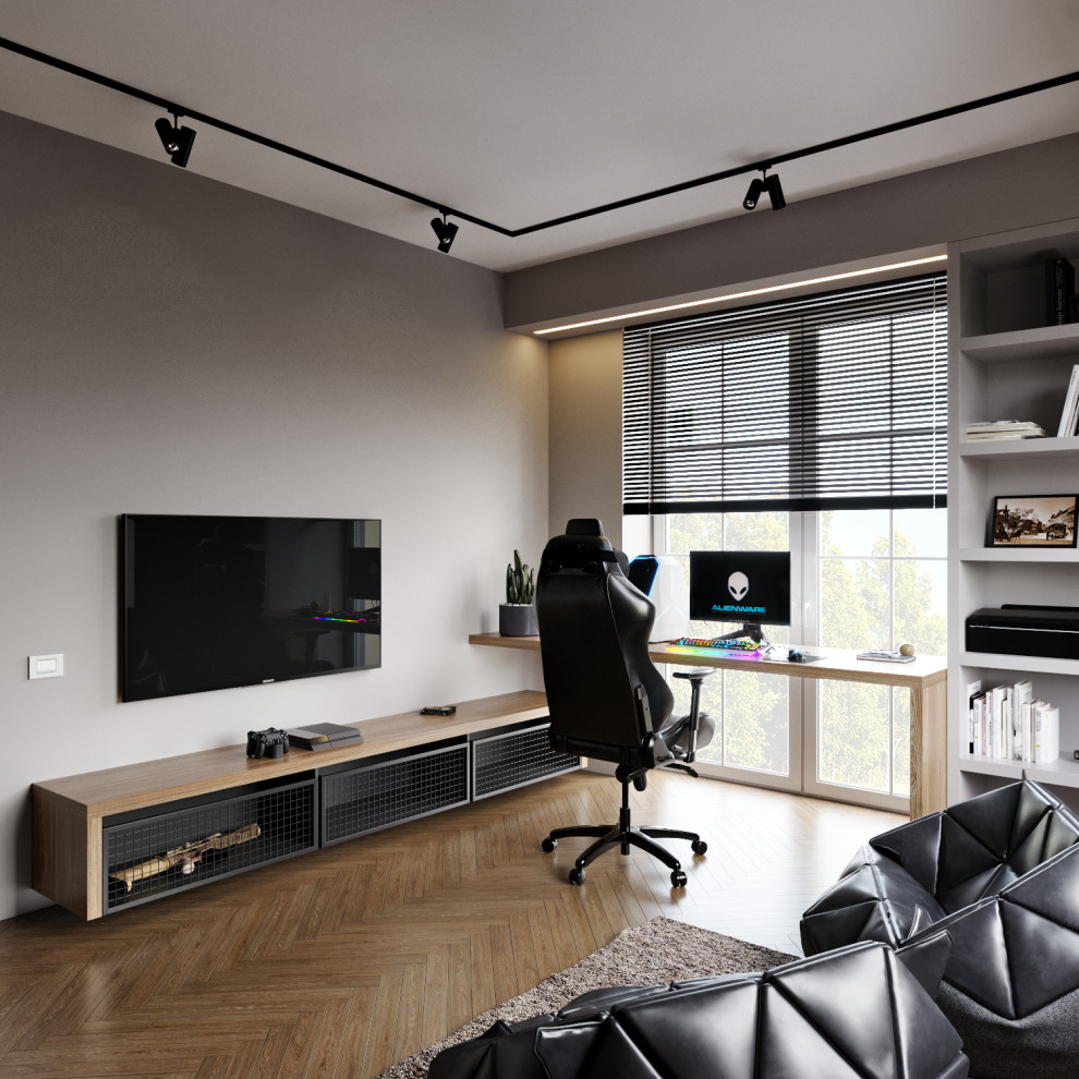 Проект интерьера таунхауса