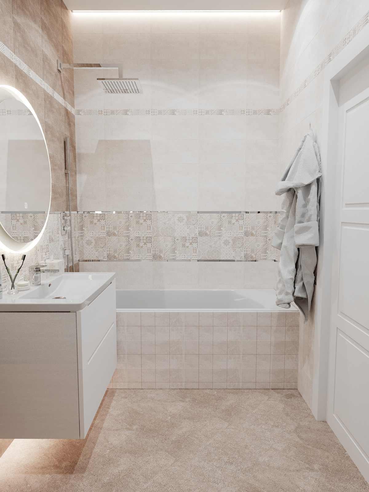 Дизайн-проект квартиры в ЖК Скандинавия