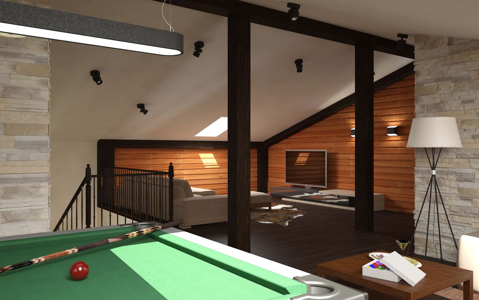 Загородный дом 317 кв.м. Раменский район (3 этаж)