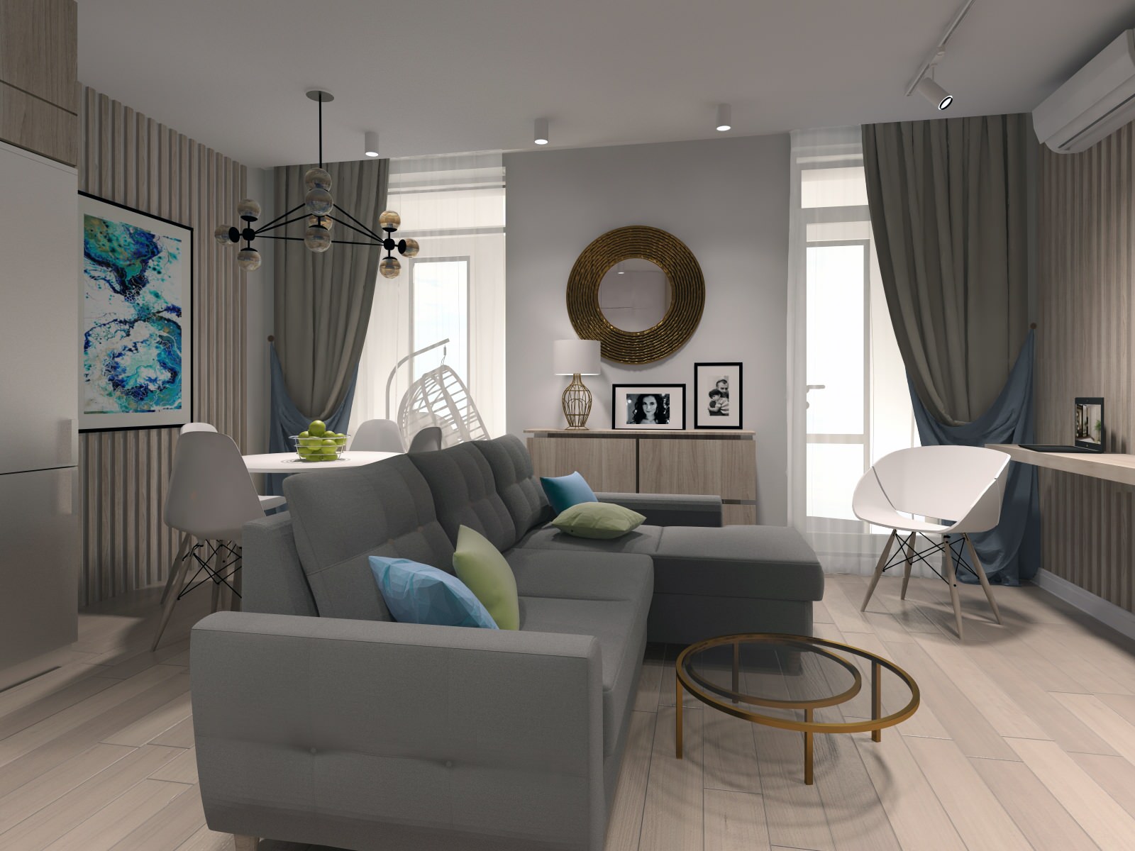 Кухня-гостиная