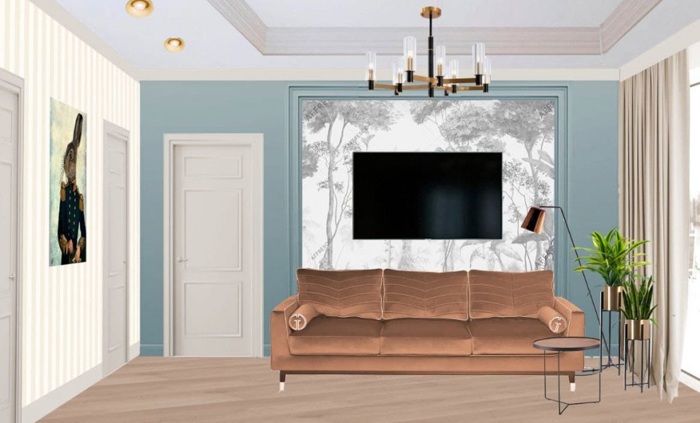 Загородный дом в английском стиле.