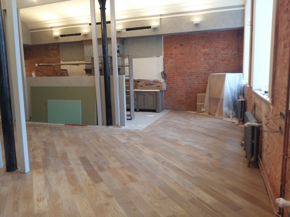 Отделка лофта по проекту бюро Август Проект