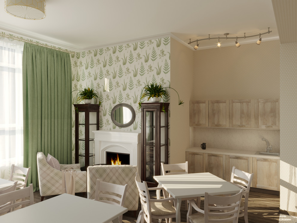 Обложка проекта: Гостиная в Гериатрическом центре