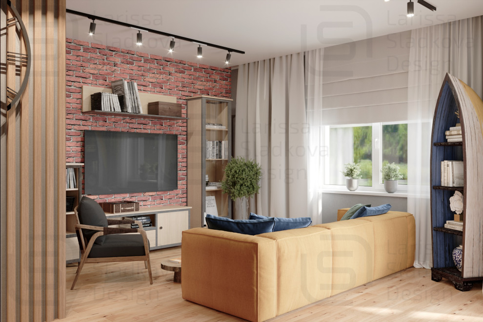 Частный дом под Чеховым под сдачу - 100 м²