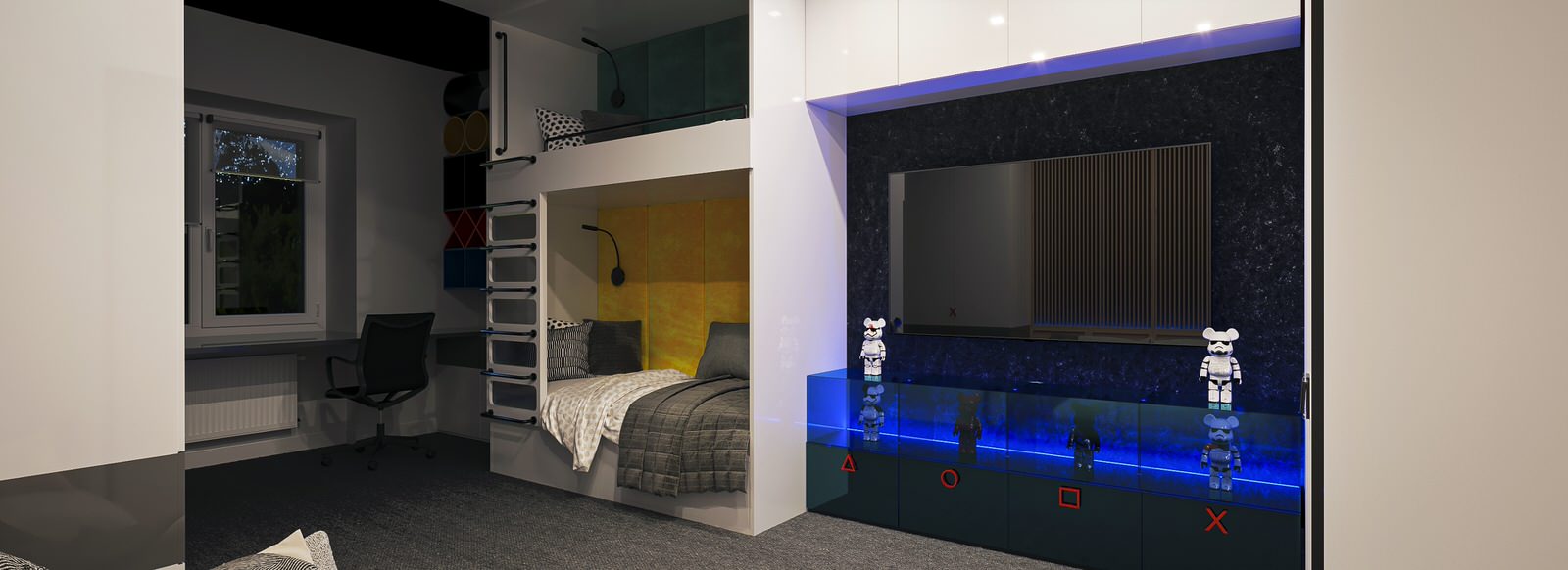 Дизайн-проект детской комнаты