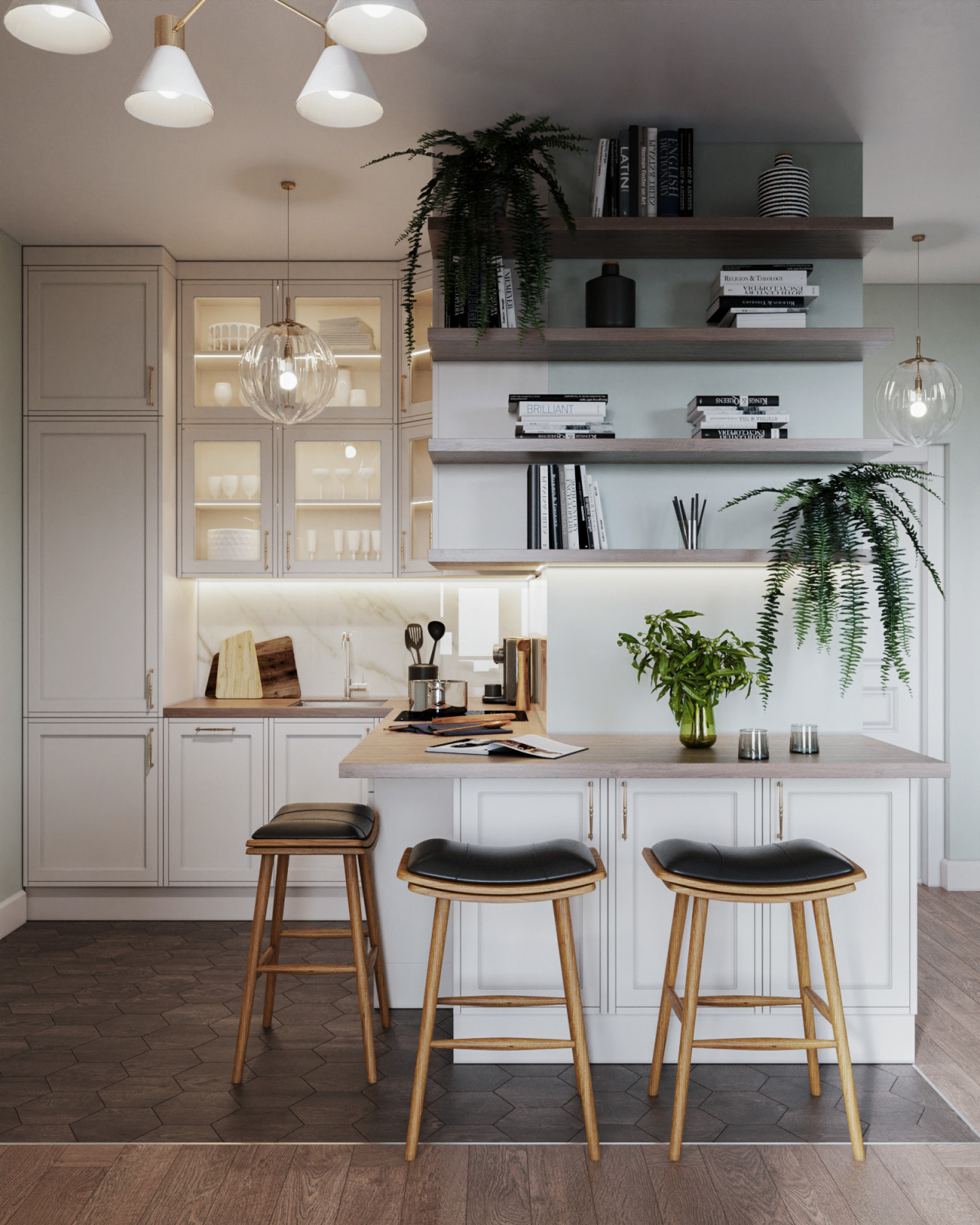 Обложка проекта: ЖК Ренессанс, Санкт-Петербург / 1 bedroom flat in Saint-Petersburg