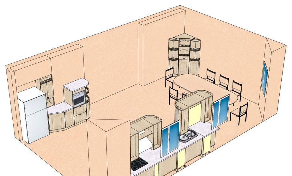 Кухонные гарнитуры Kitchens