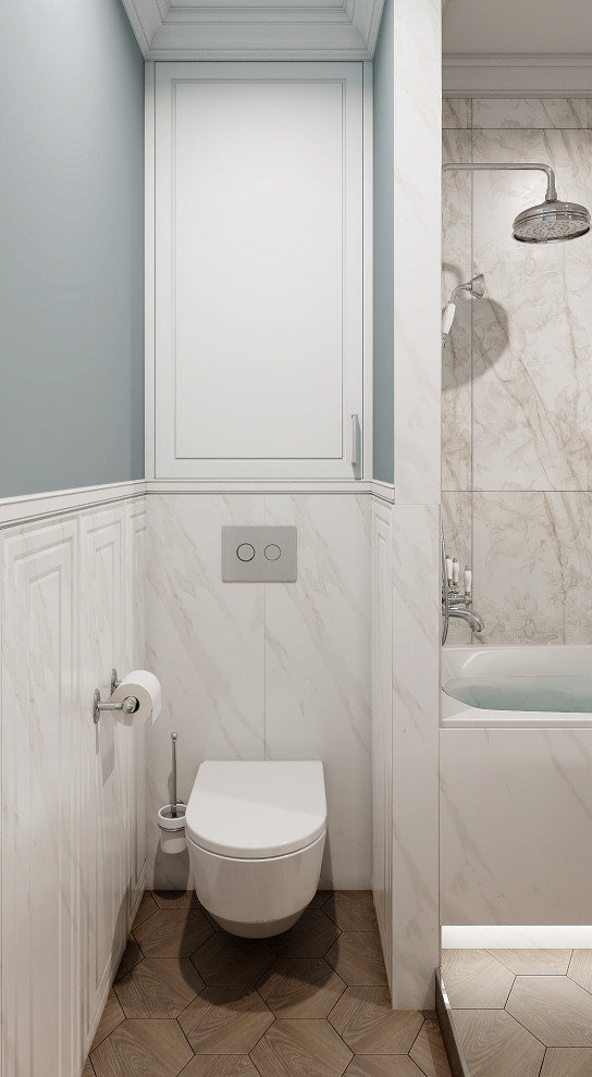 Проект квартиры в стиле современная классика