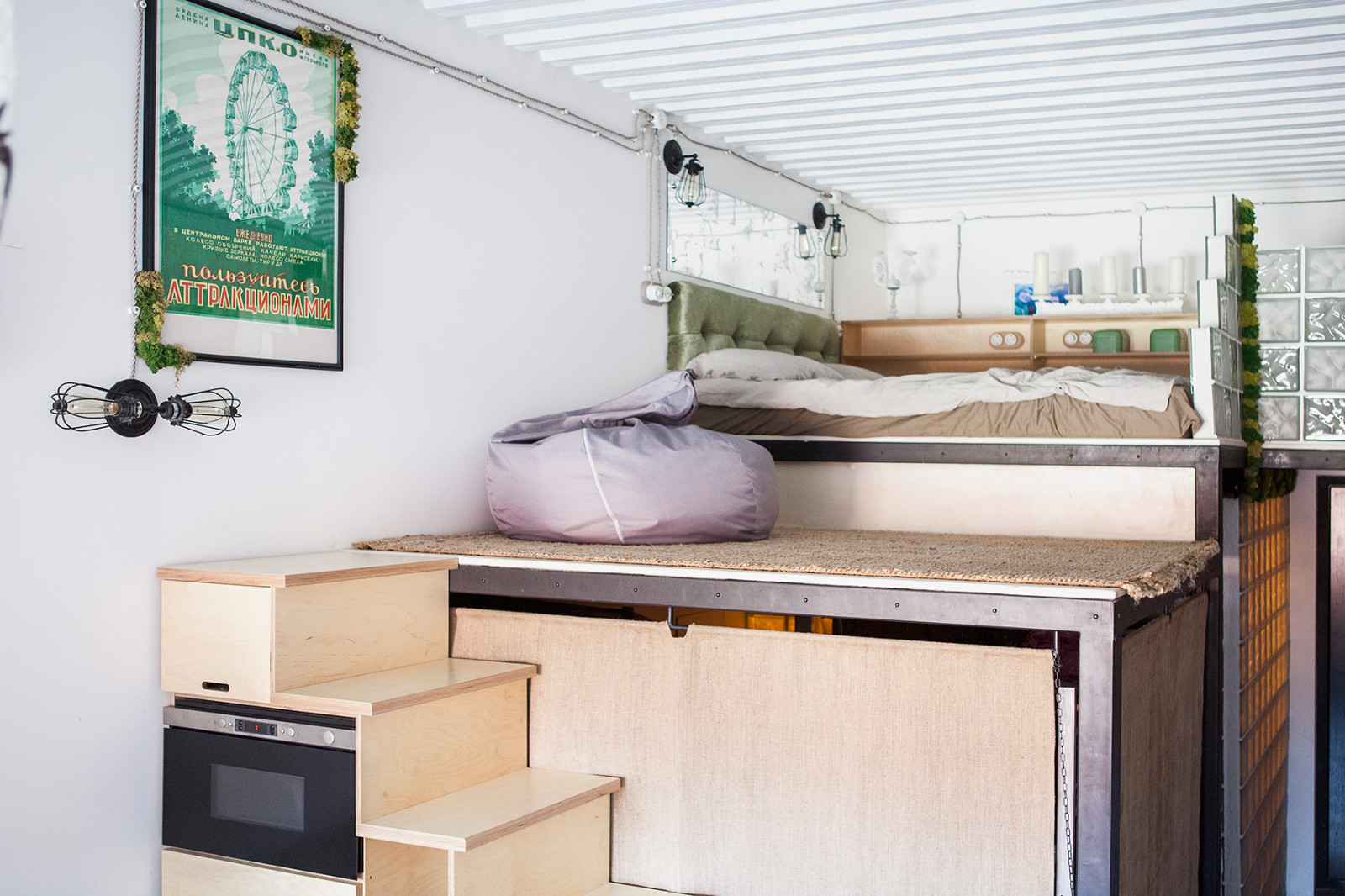 Лофт в Духовском переулке для Houzz