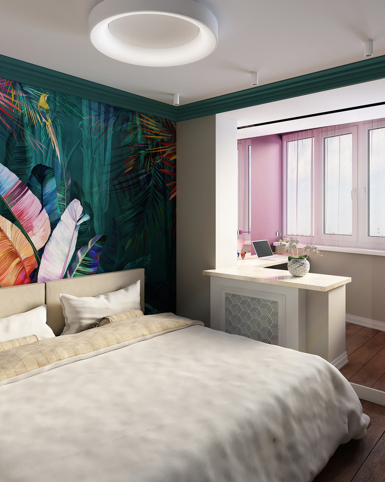 Двух комнатная квартира, для семьи с двумя детьми.