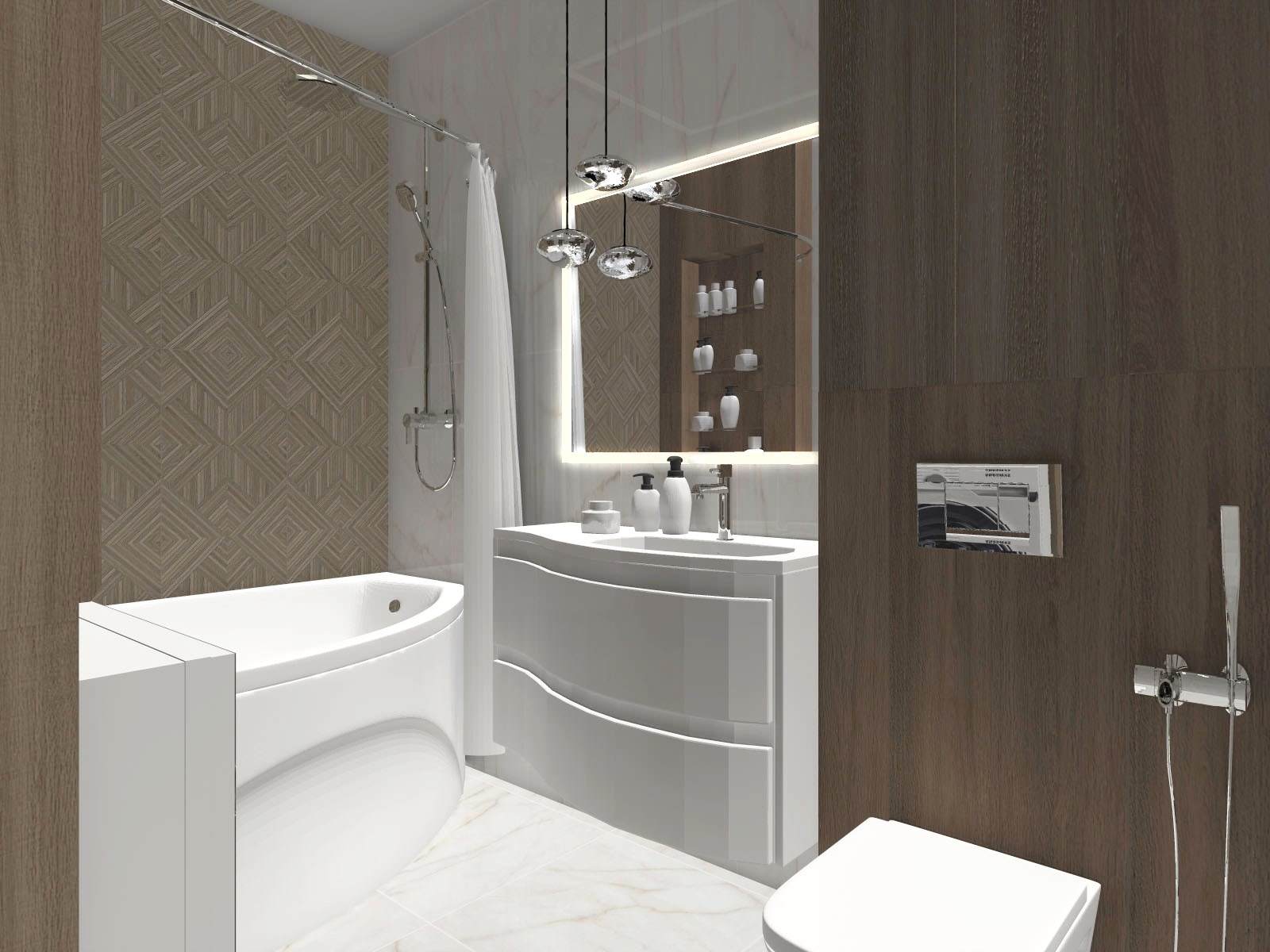 Обложка проекта: г.Мелехово, Санузел 5,4 м2 на 1 этаже 2-х эт. дома