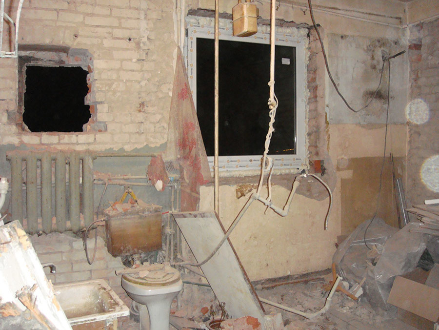 Скандинавский интерьер в немецком доме в российском городе.