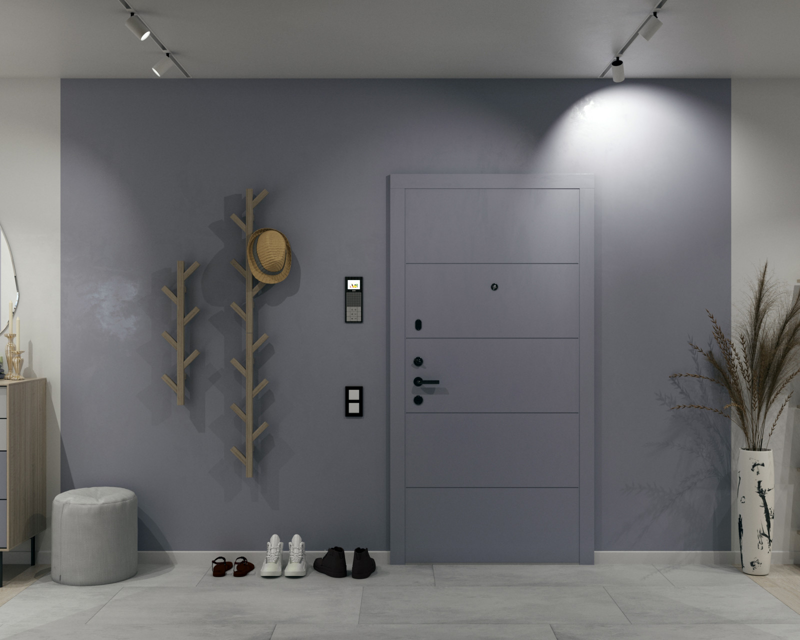 Обложка проекта: Квартира в ЖК "Начало", 77 м.кв.