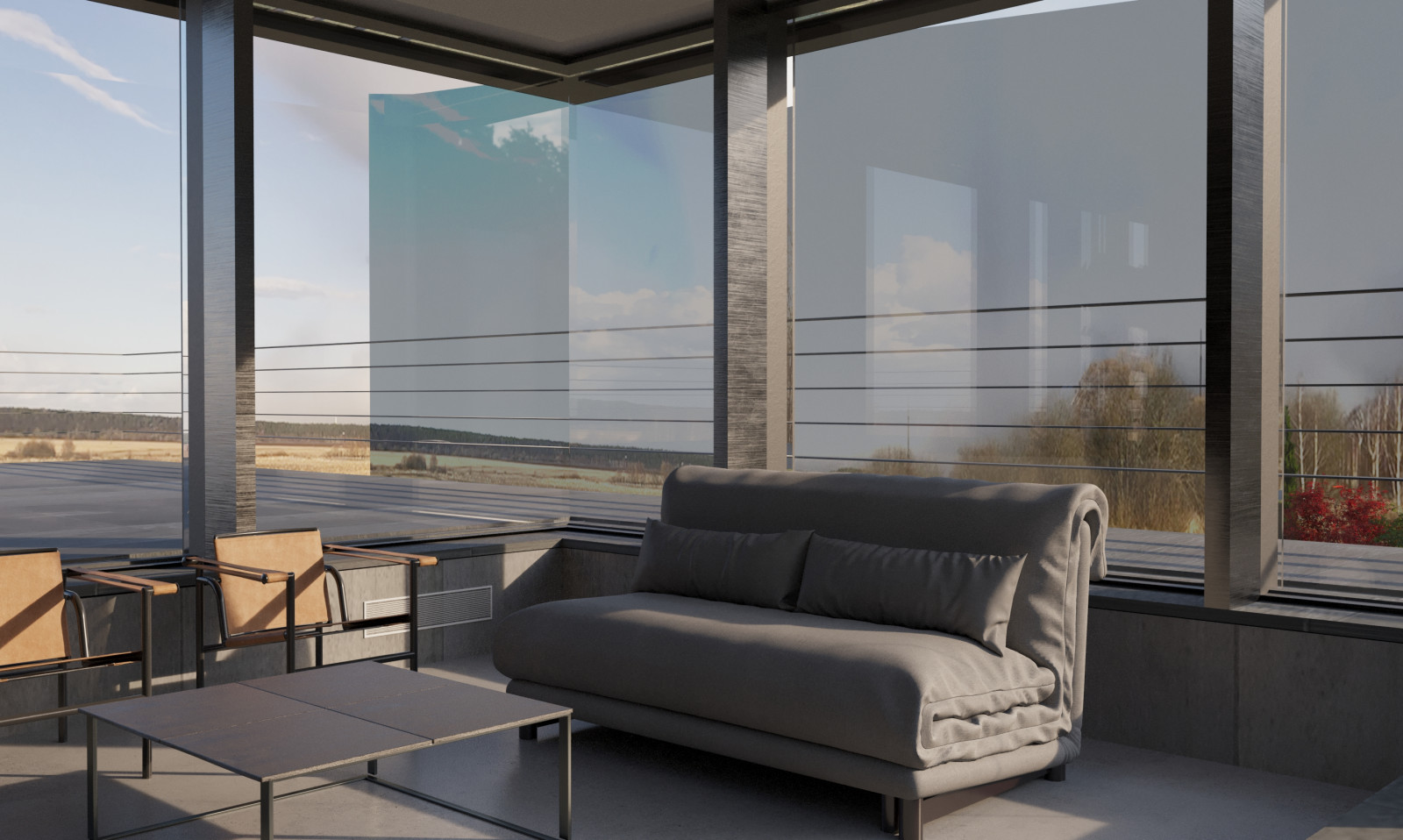 Визуализация коттеджа