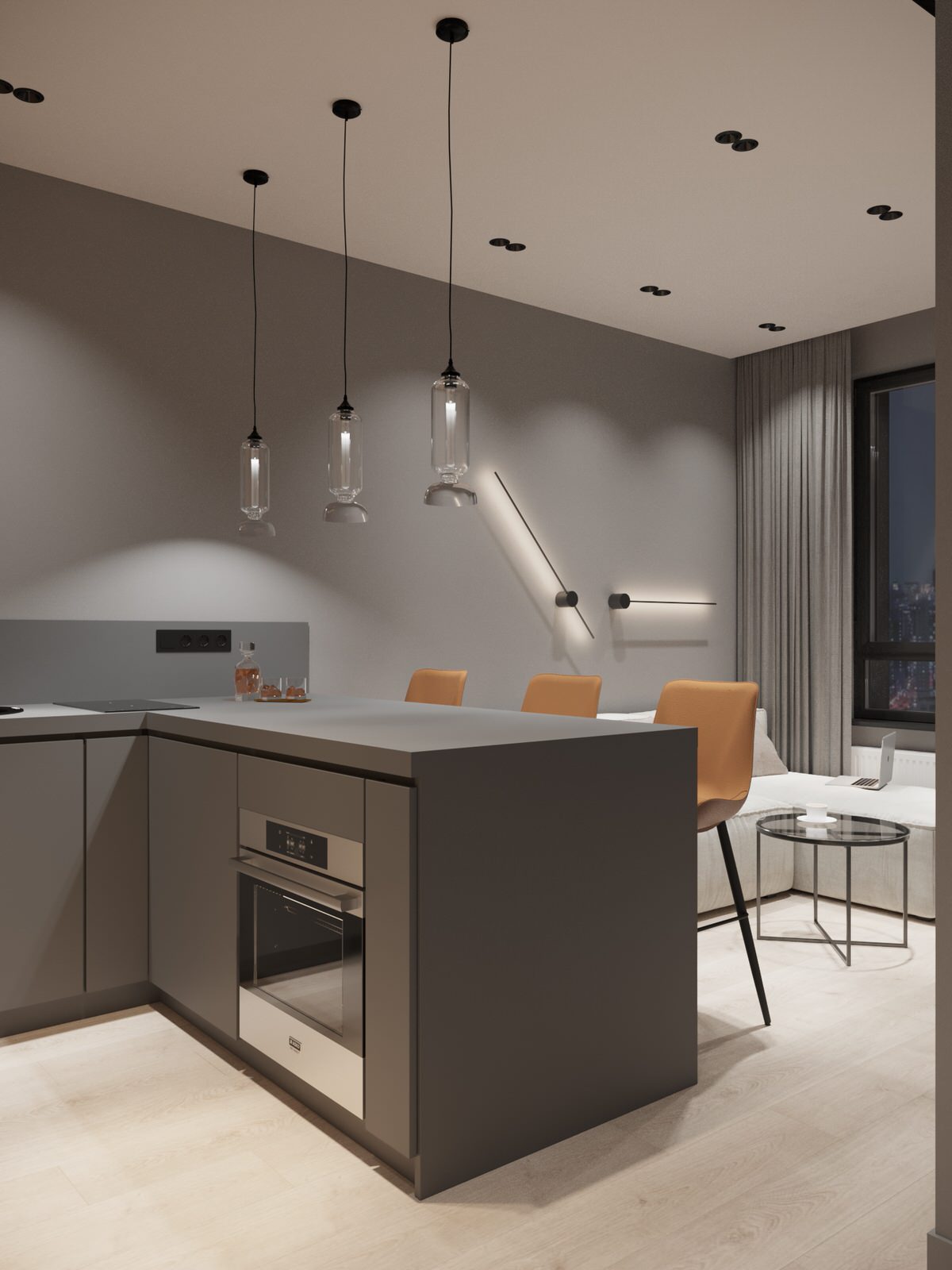 Квартира холостяка в ЖК "Селигер сити" г. Москва