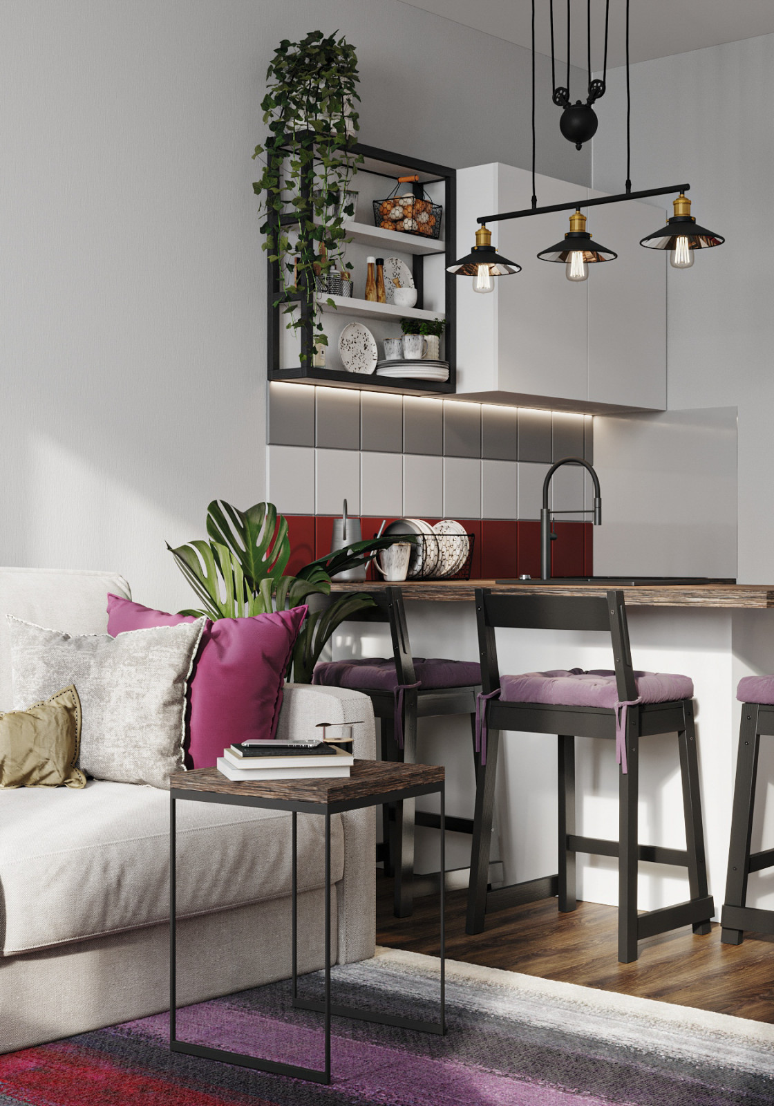 Дизайн-проект "Ягодный"