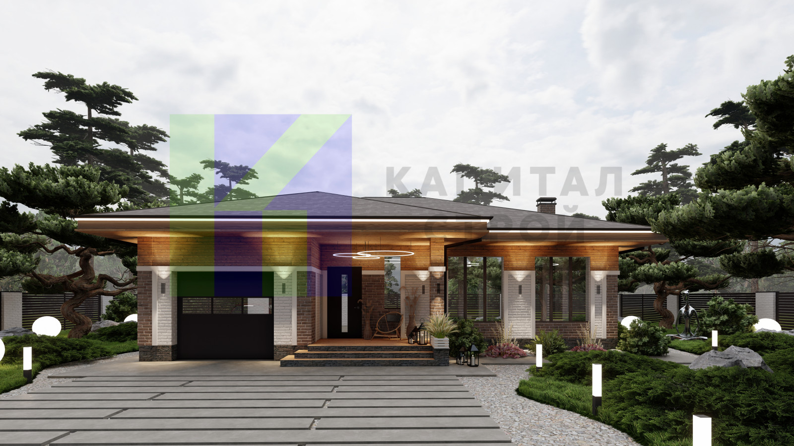 Загородный дом КС5-124м