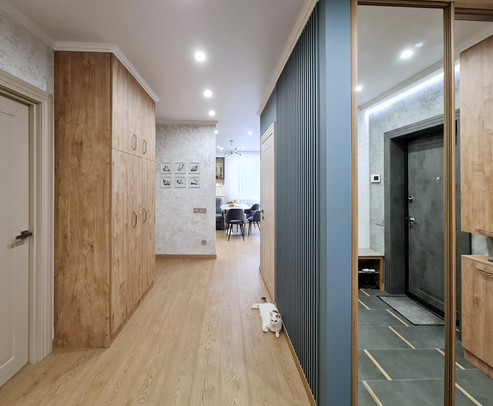 Трехкомнатная квартира 80 кв.м