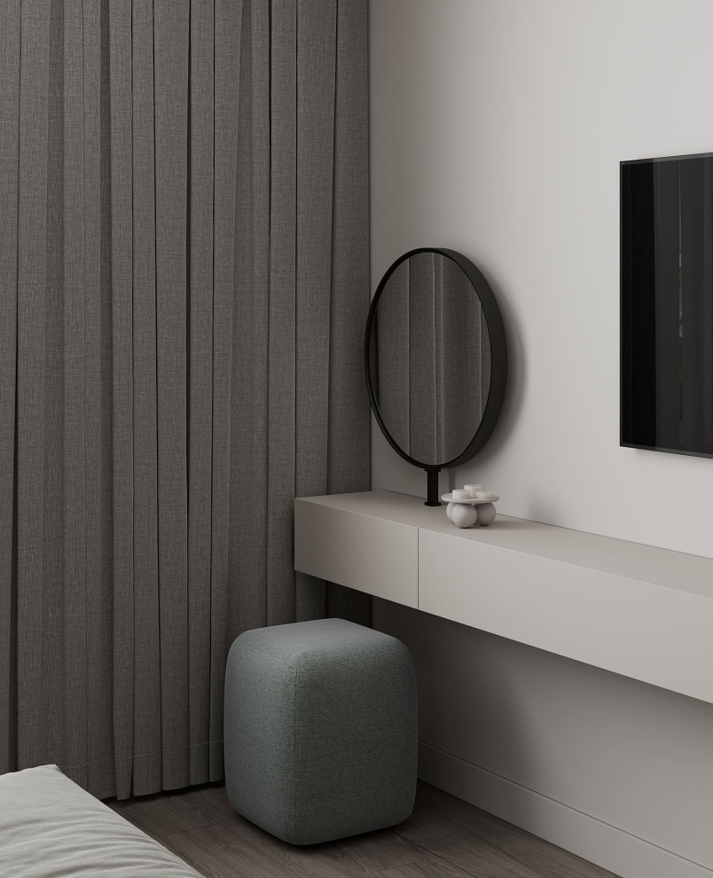 Дизайн-проект квартиры для семейной пары в современном стиле