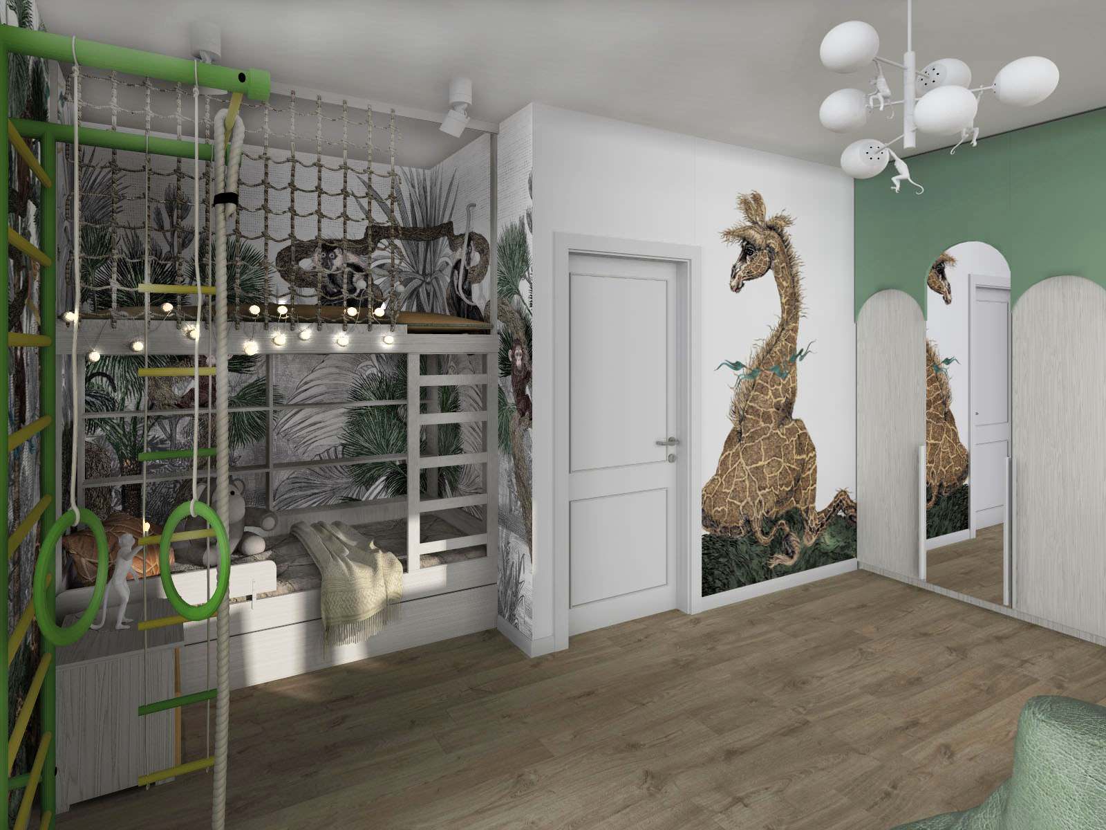 КП Лебединский, пос. Сокол, Жилые комнаты 62 м2 в загородном доме