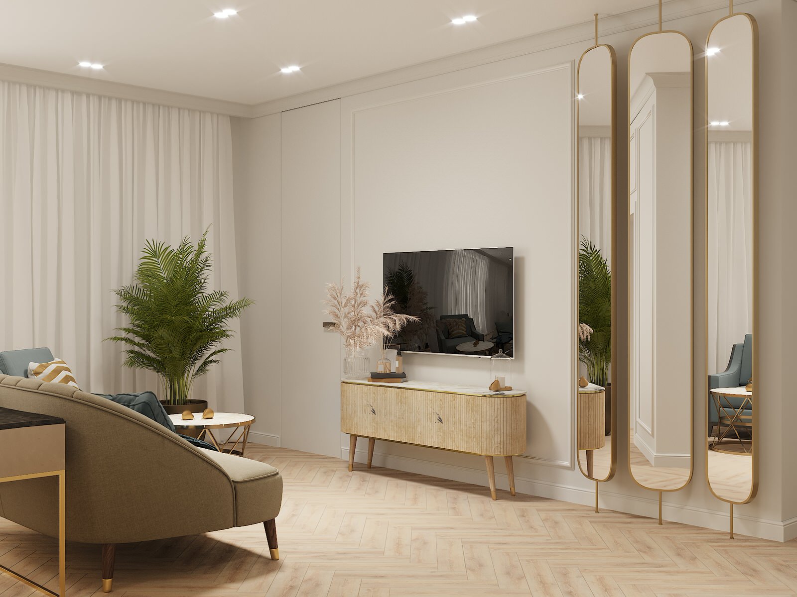 Квартира в современной классике