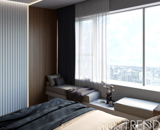 Дизайн интерьера квартиры в ЖК Клевер парк