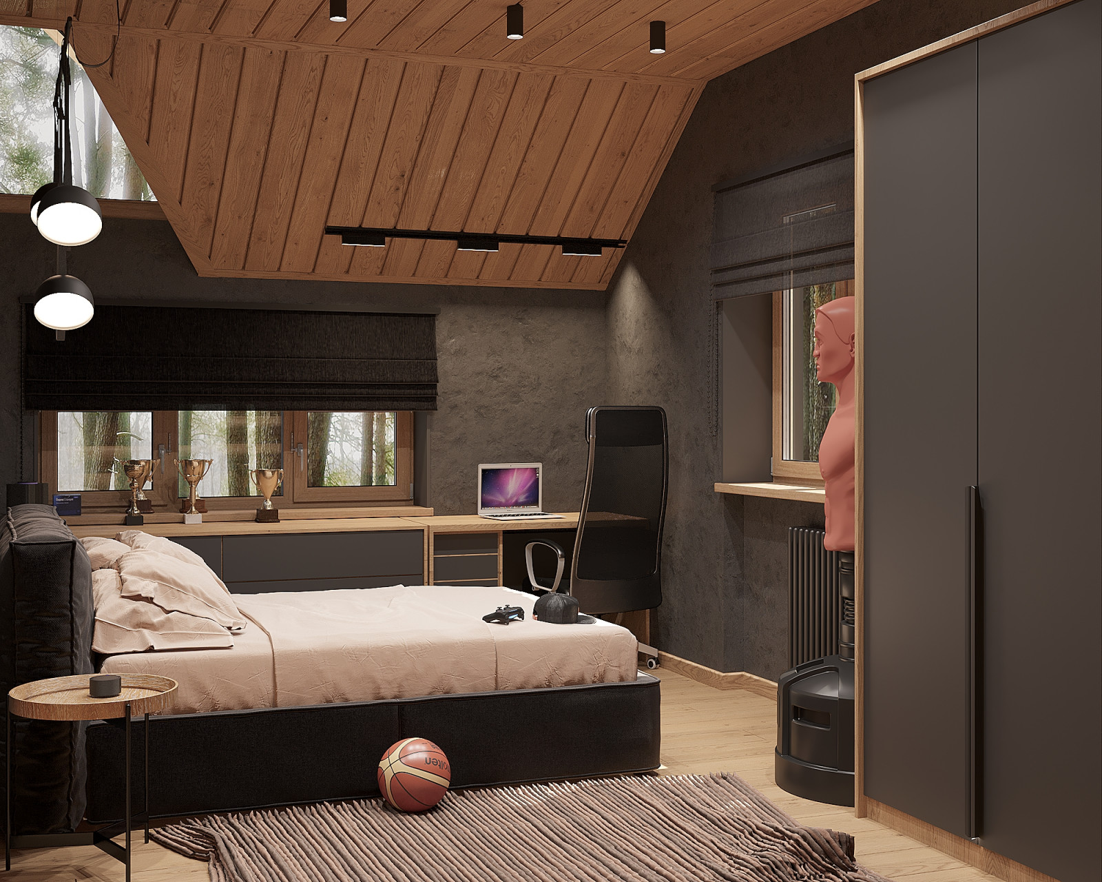 Дизайн-проект деревянного сруба