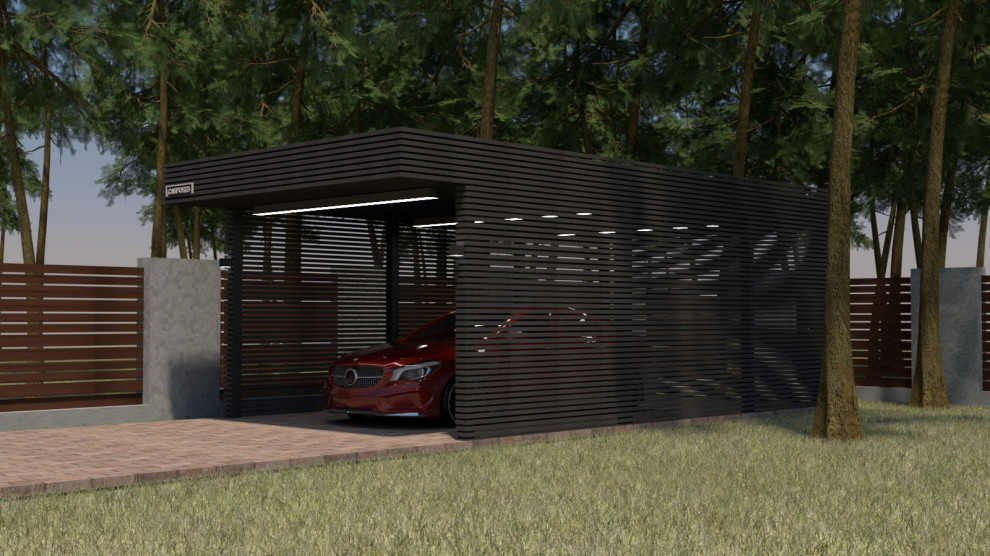 Обложка проекта: Автомобильный навес Carports 1.843