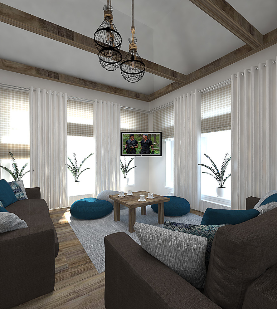 Обложка проекта: Комната над гаражом-кальянная