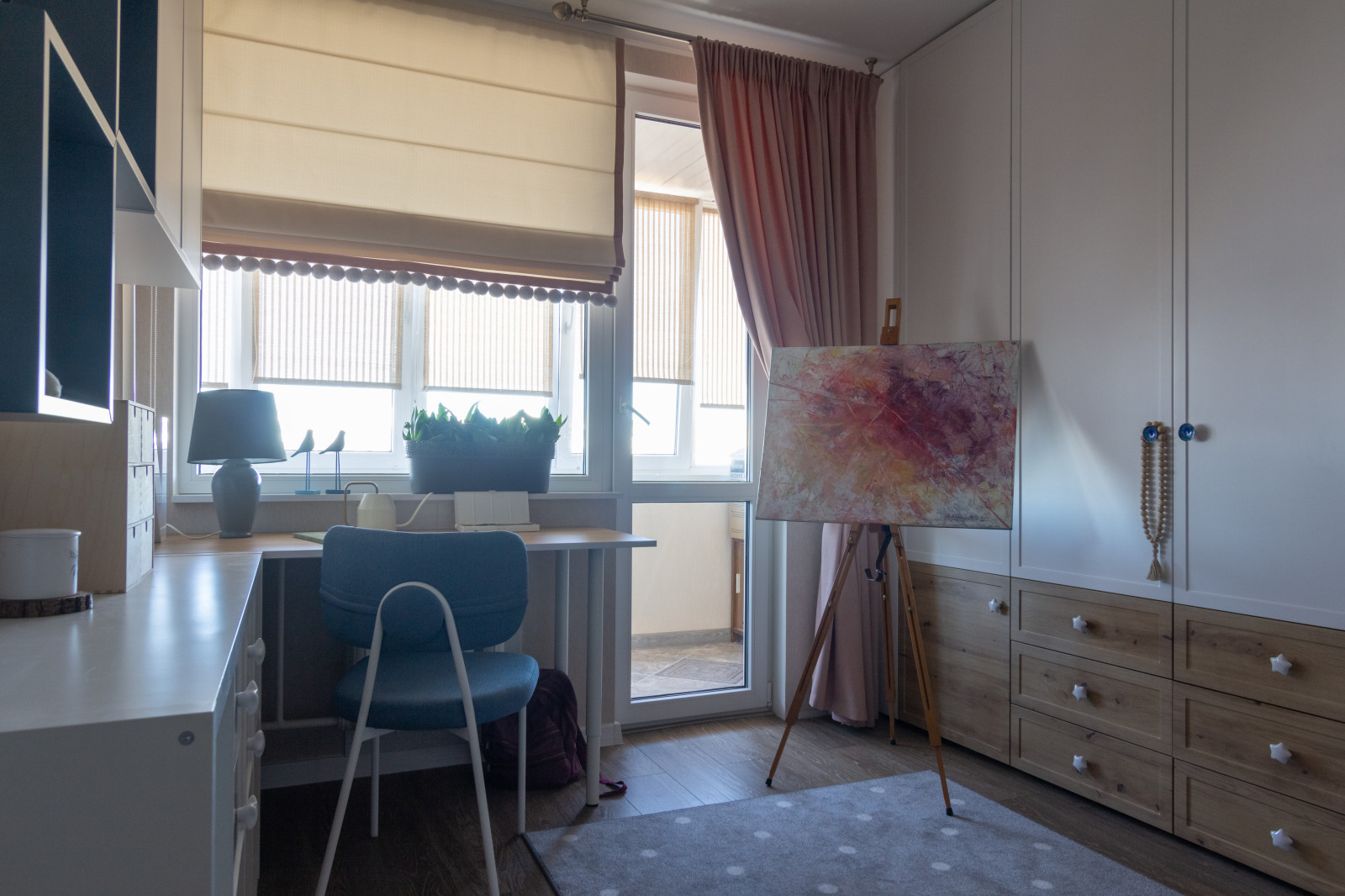 Обложка проекта: Переделка детской комнаты 10,93 м/кв