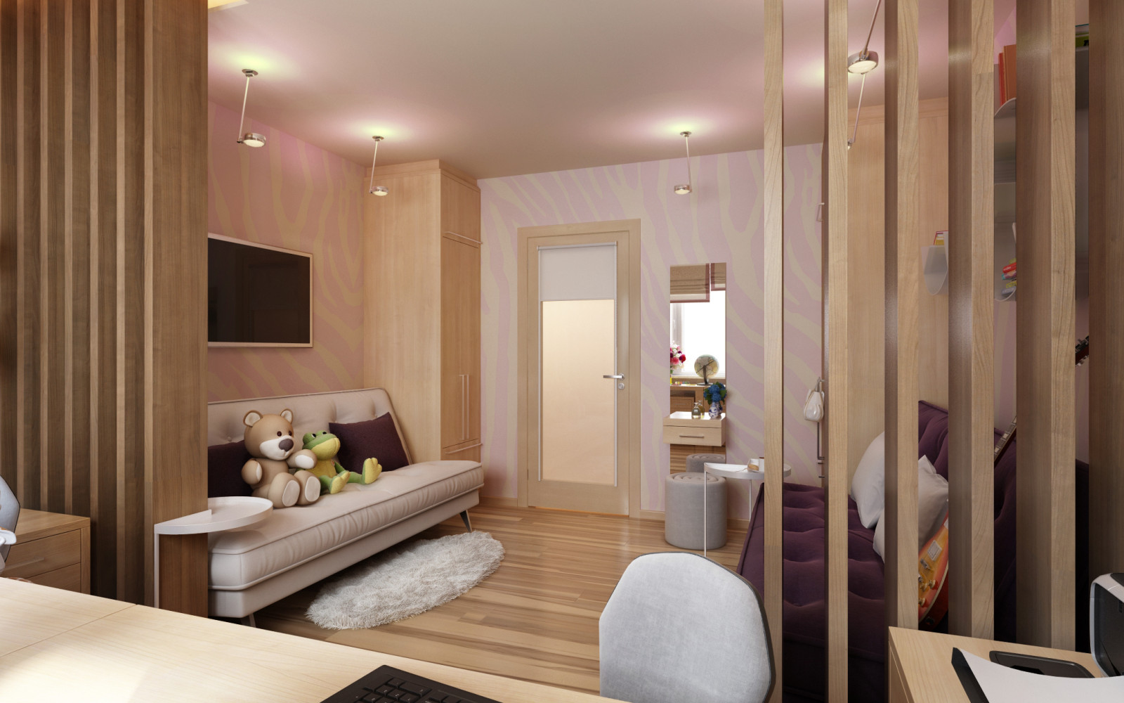 мягкий минимализм " ИЗ ВОЗДУХА И ДЕРЕВА"