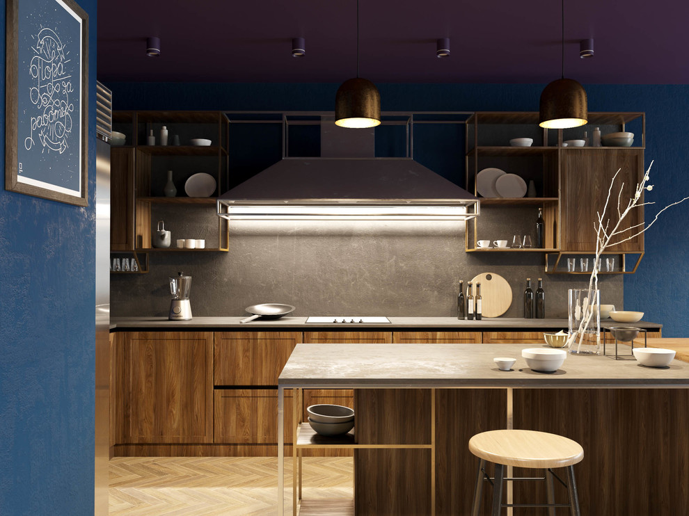 Обложка проекта: Проект квартиры студии "ЖК Академический"