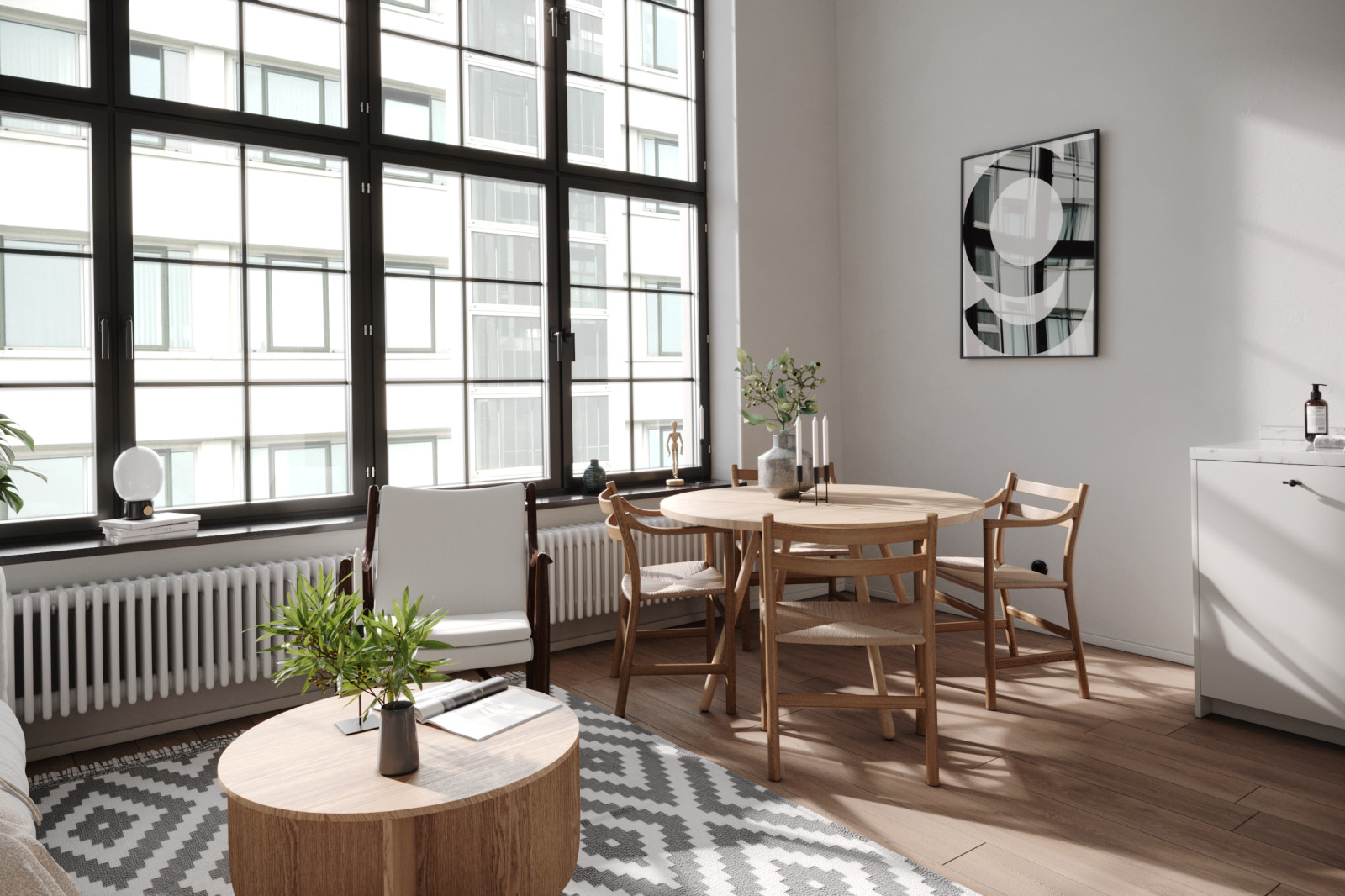 Обложка проекта: Studio Apartment in Saint Petersburg