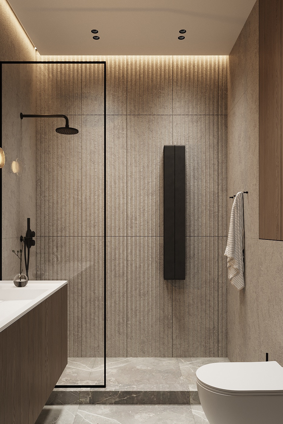 Проект интерьера для загородного дома в коттеджном поселке "Петровские озера"