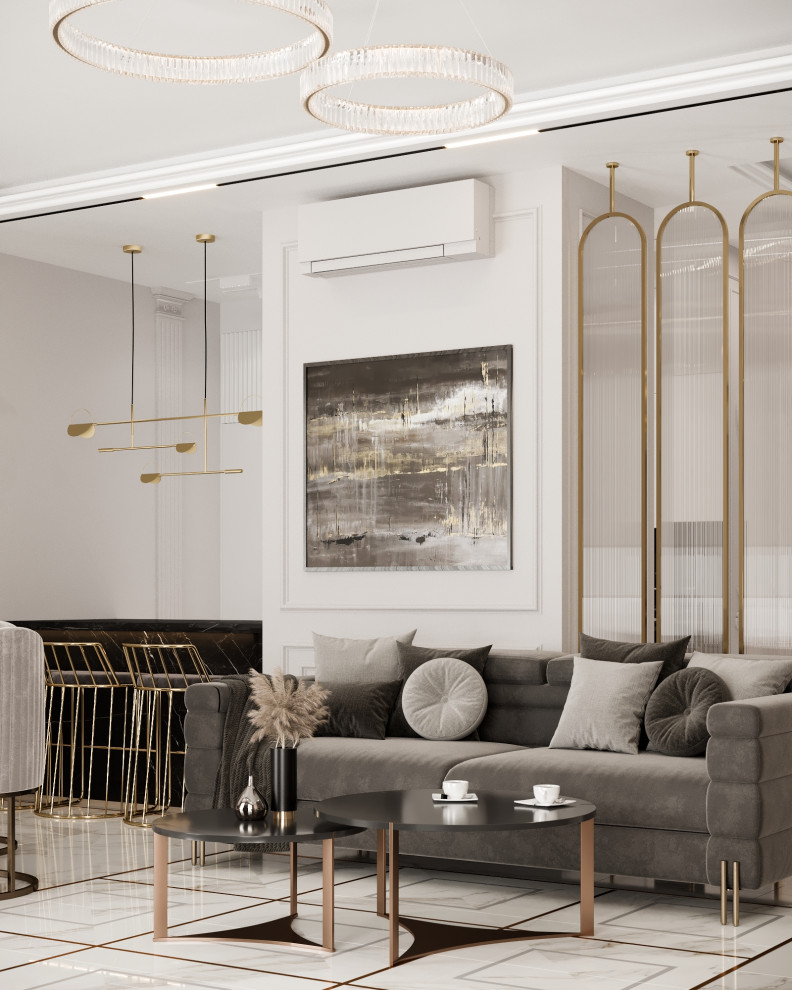 Обложка проекта: Квартира в ЖК "Петровский Квартал на воде"