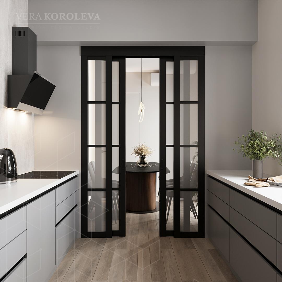 Дизайн-проект квартиры площадью 130 кв. м в Москве