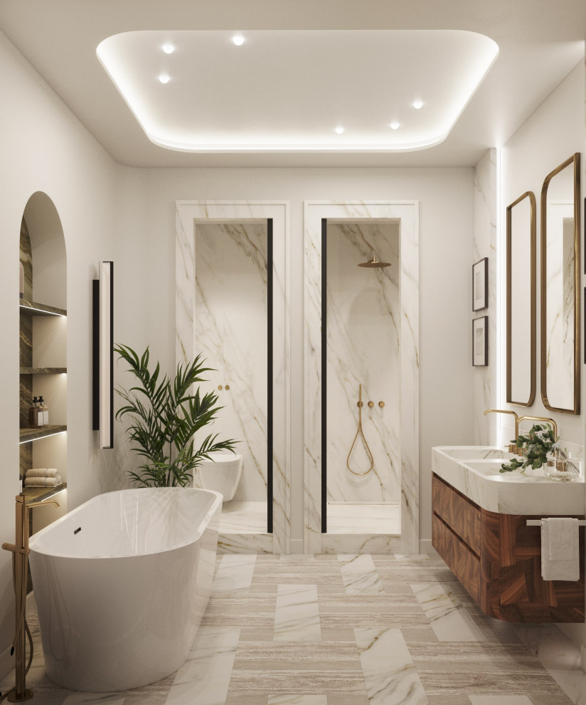 Дизайн-проект квартиры 200м², ЖК Neva Haus