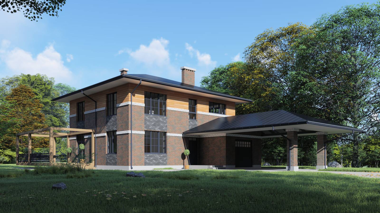 Prairie house 200+50+30