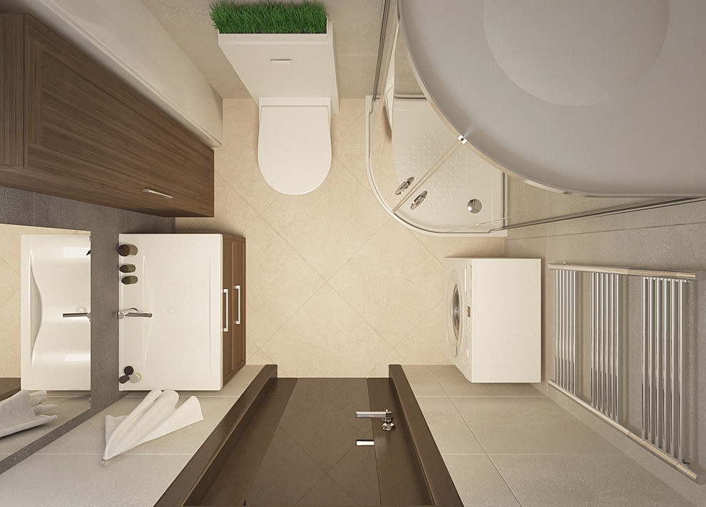 Дизайн-проект однокомнатной квартиры г. Тверь ул. Румянцево