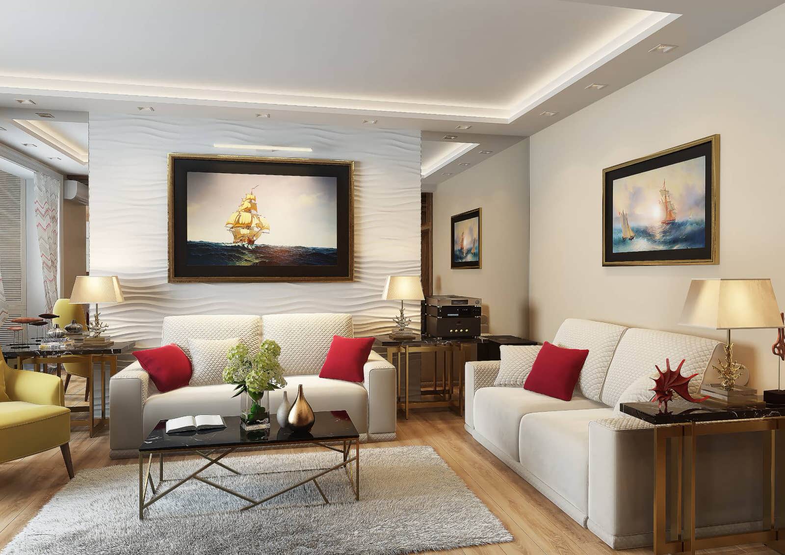 Дизайн квартиры в ЖК «Новая олимпийская деревня» — Разноцветный калейдоскоп