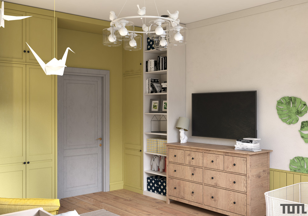 Просторный лофт для большой семьи