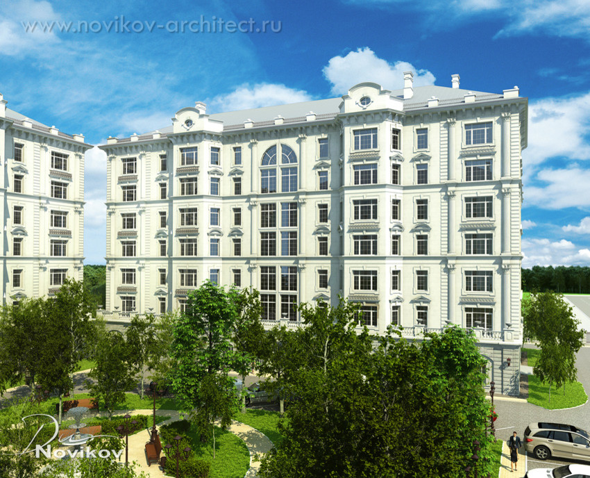 Элитный жилой комплекс в Астане (Казахстан)