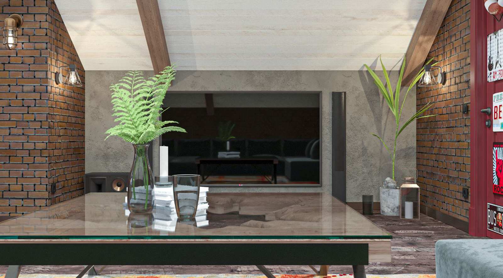 Лофт Мансарда