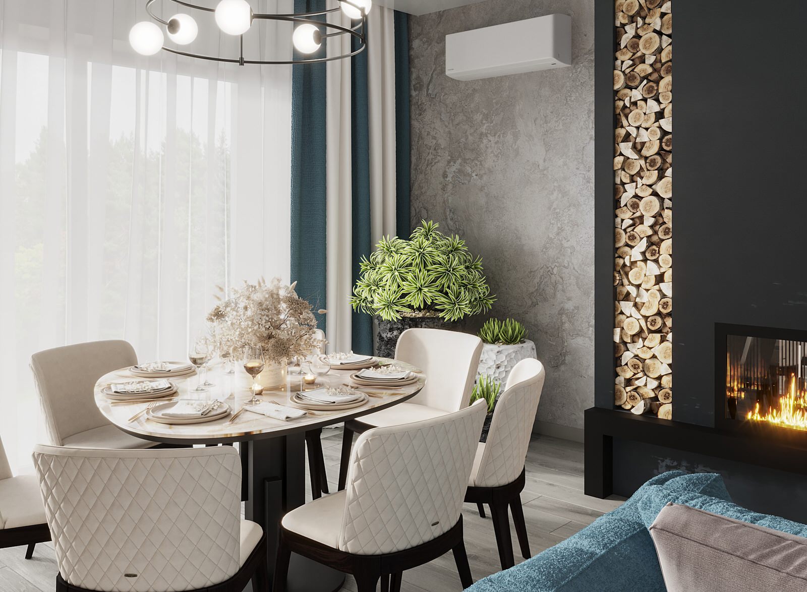 Кухня Гостиная ЖК Европейский