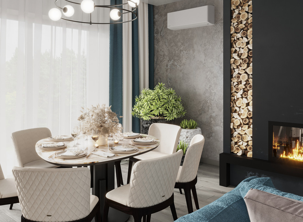 Кухня Гостиная ЖК Европейский