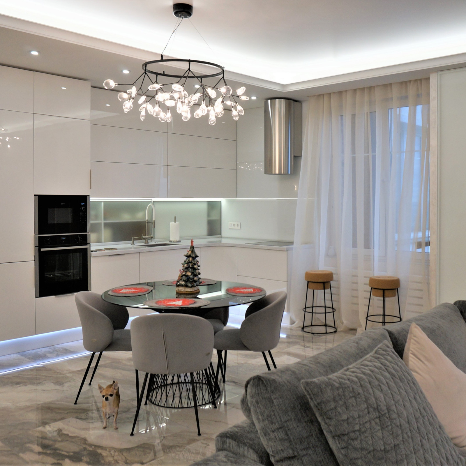 Интерьер квартиры в Доме на Гребешке