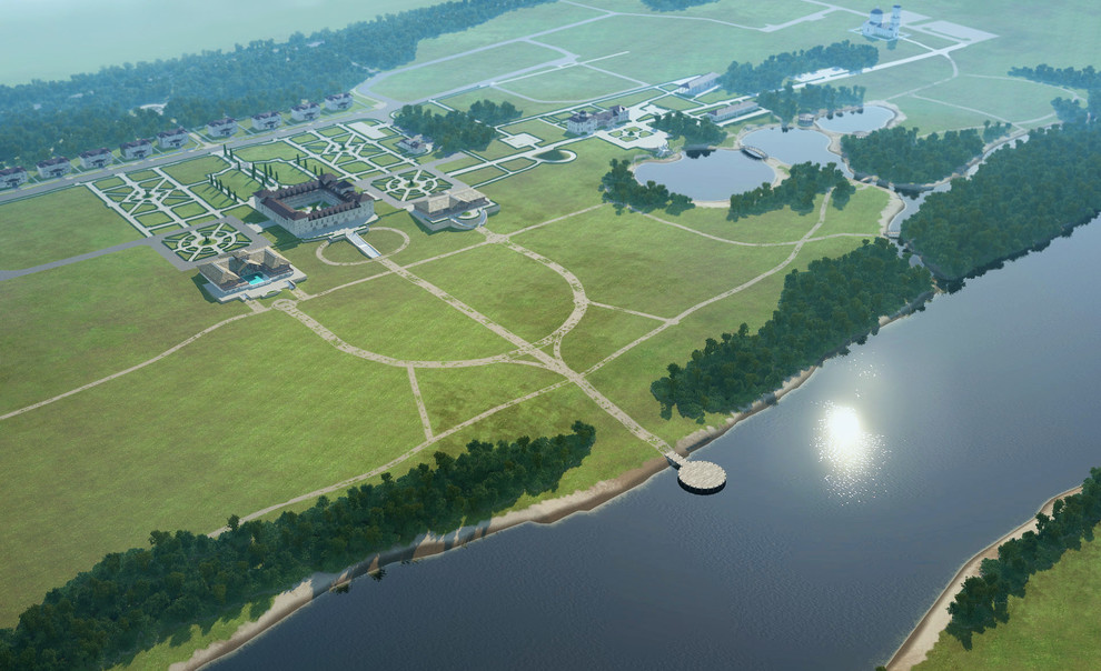 Реконструкция и строительство усадьбы